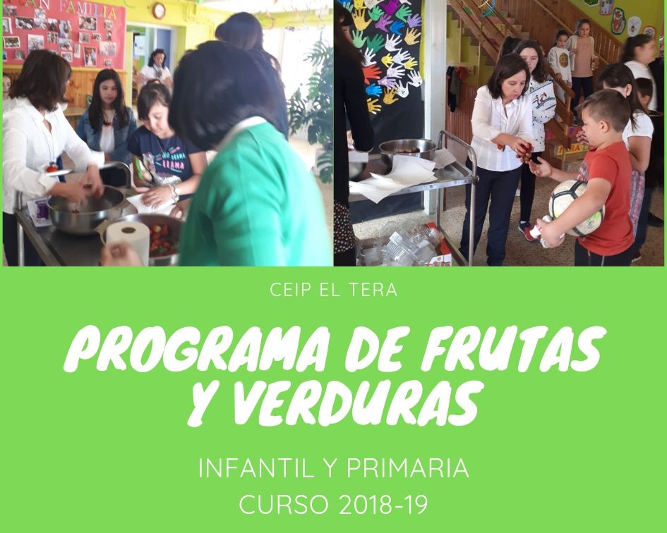 Programa de frutas y verduras 2018-2019